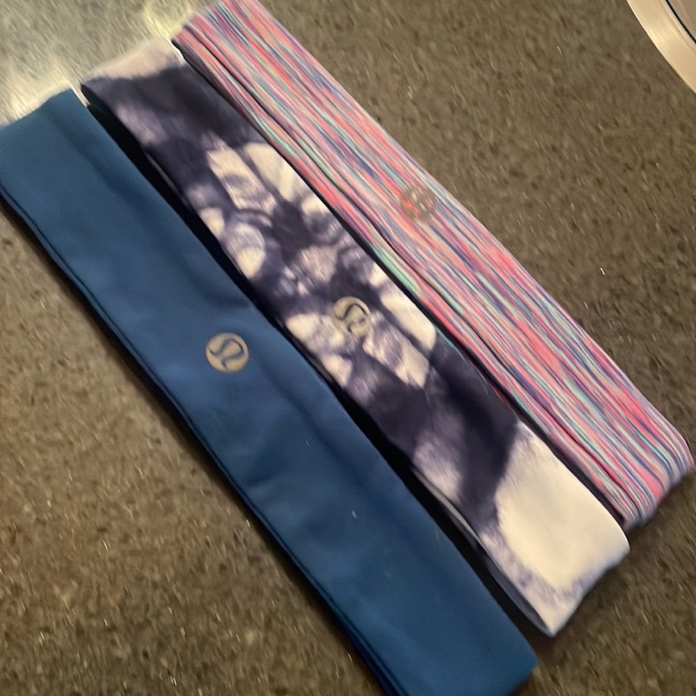 Bundle of 3 Lululemon Headbands